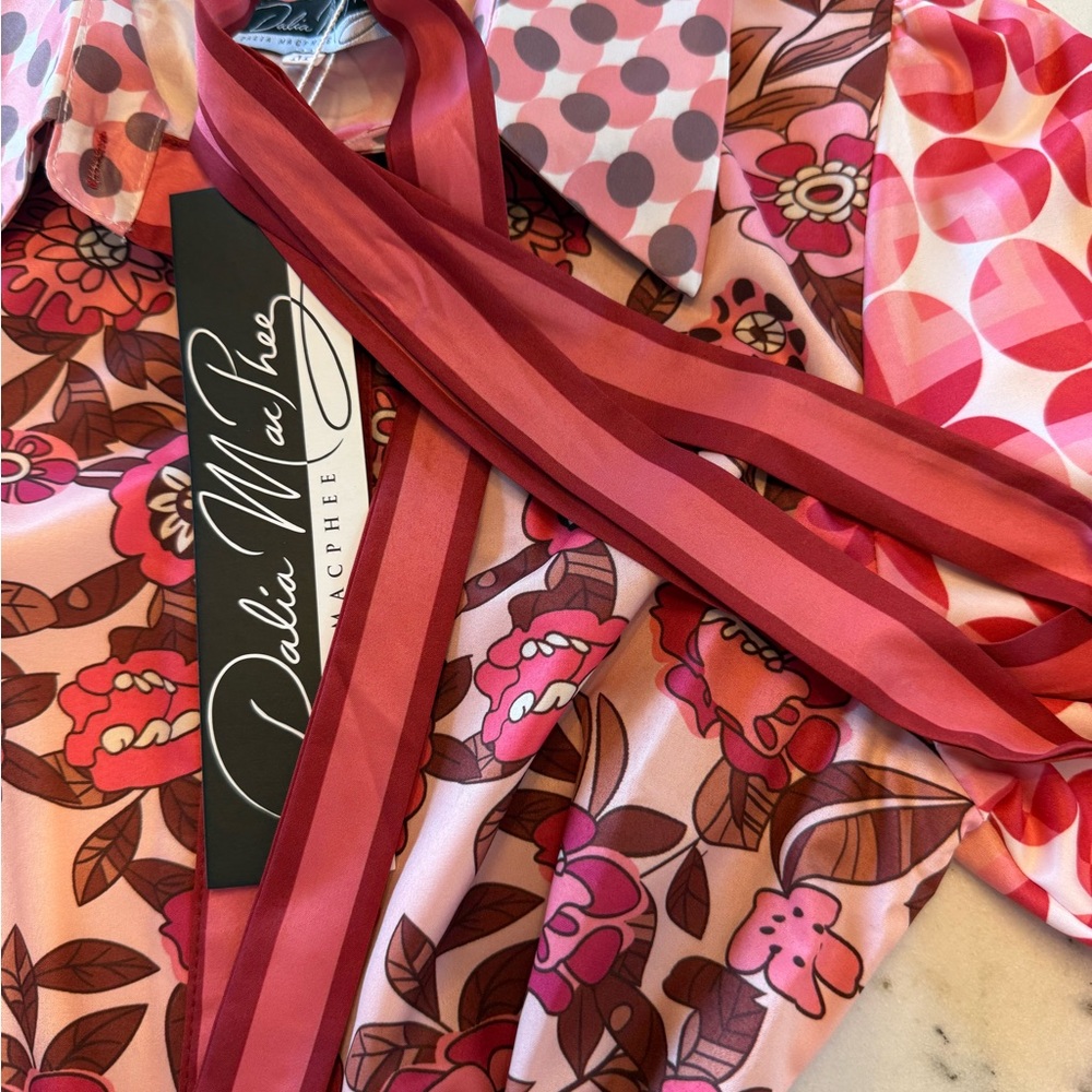 Dalia MacPhee | Floral Shirt Dress - Picture 9 of 10